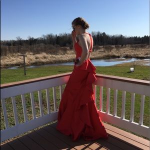 Red Mermaid Prom / Special occasion dress